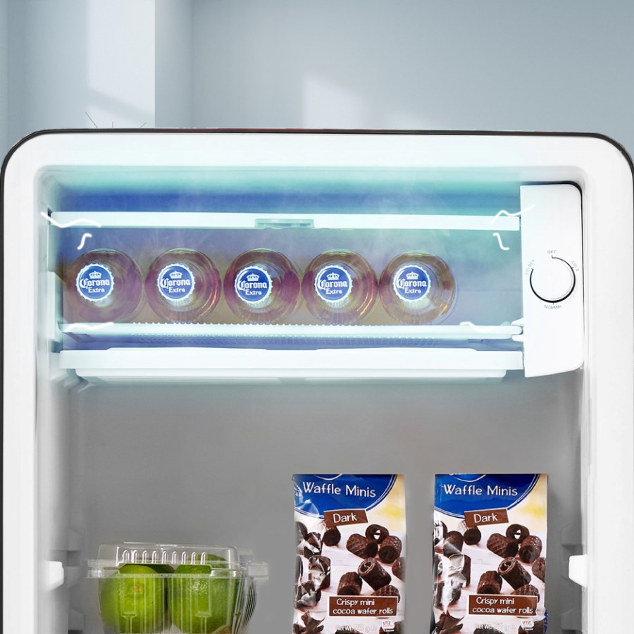 additioanl image for  Midea Retro Table Top Fridge 93L 